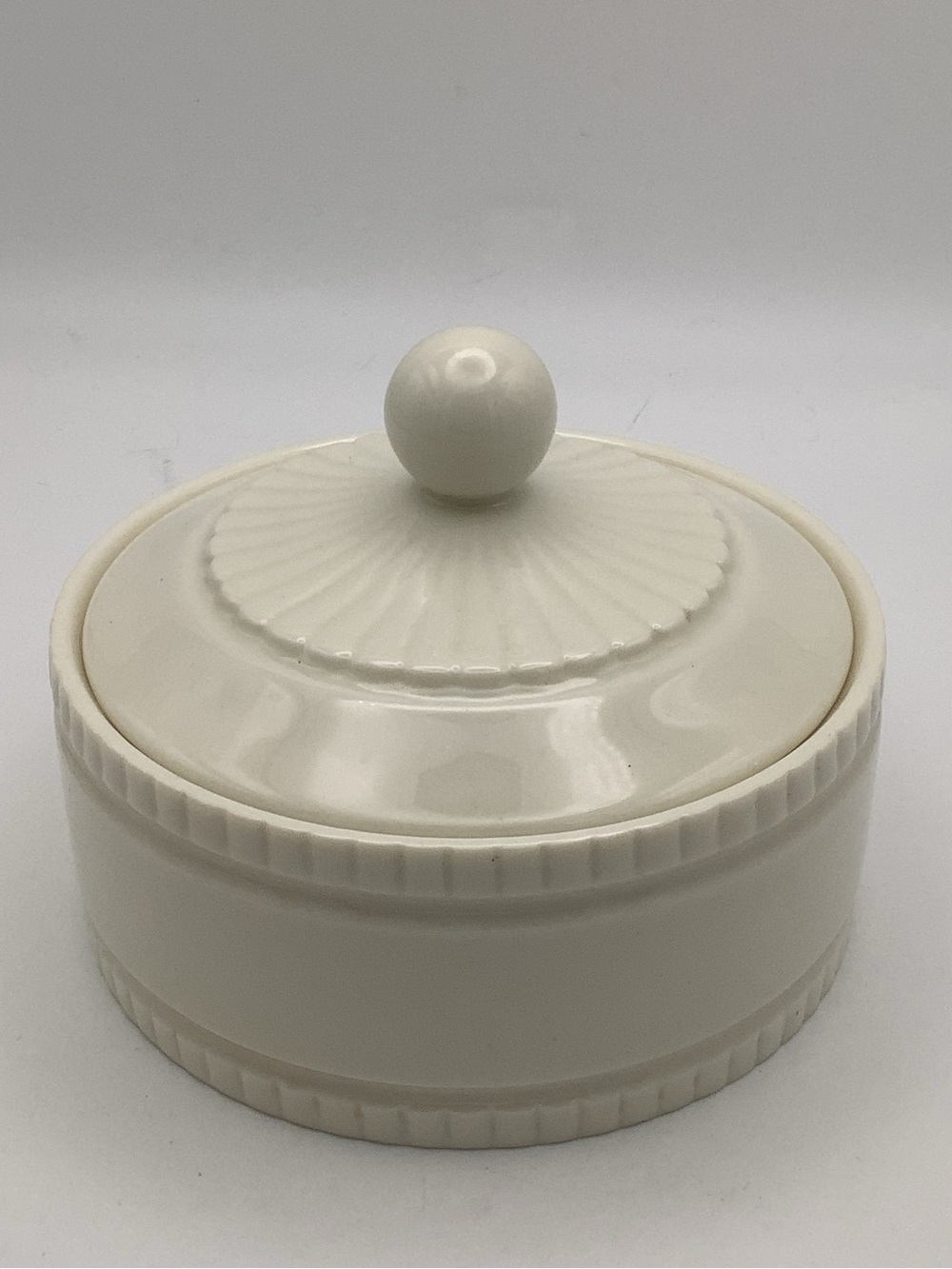 Rare Vintage Lenox Ivory Lidded Dish